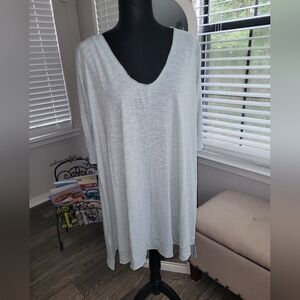 We The Free Soft Blue Tunic Top Size S New